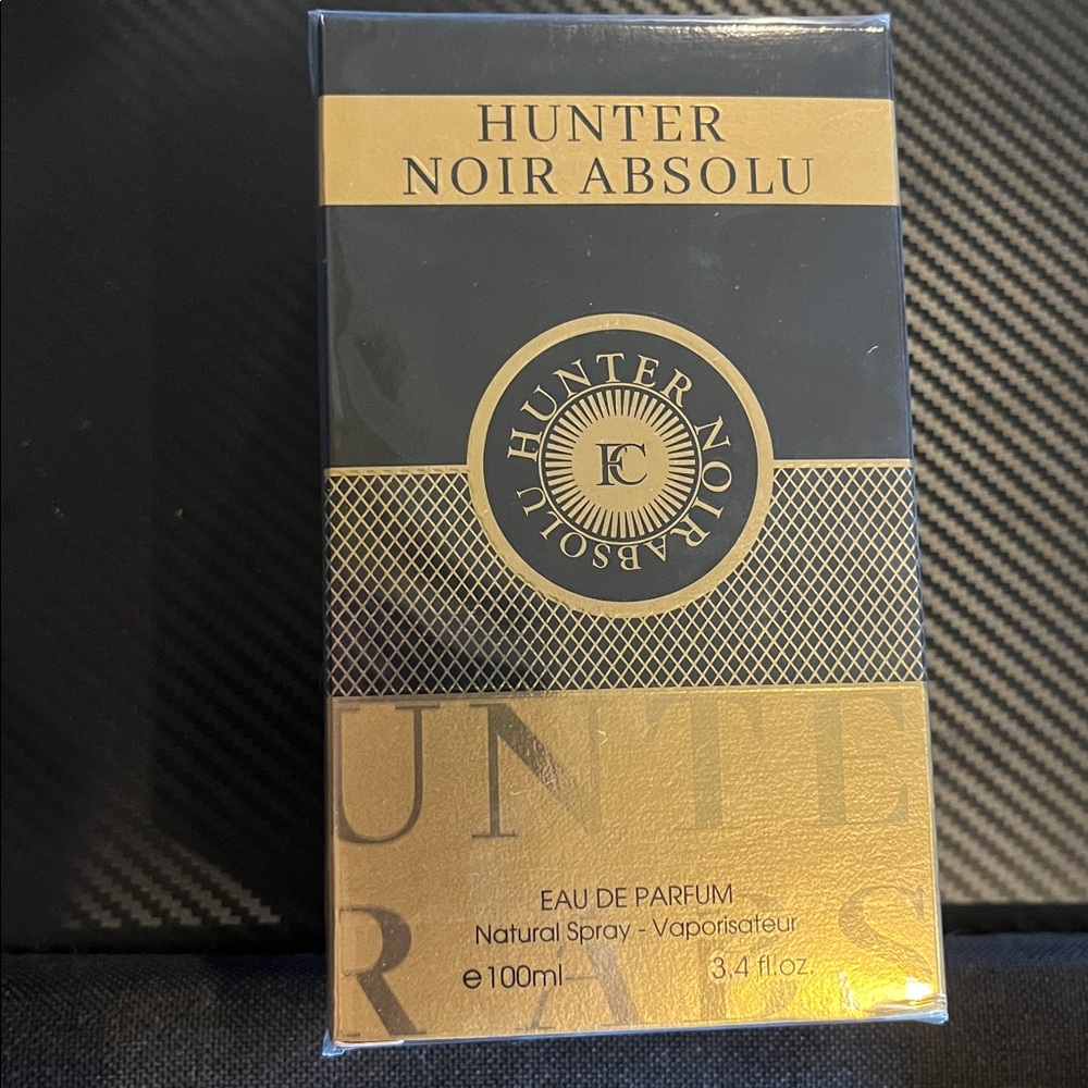 Hunter Noir Absolu Eau de Parfum Fragrance Couture 3.4 Fl oz  NWT woodsy vanilla